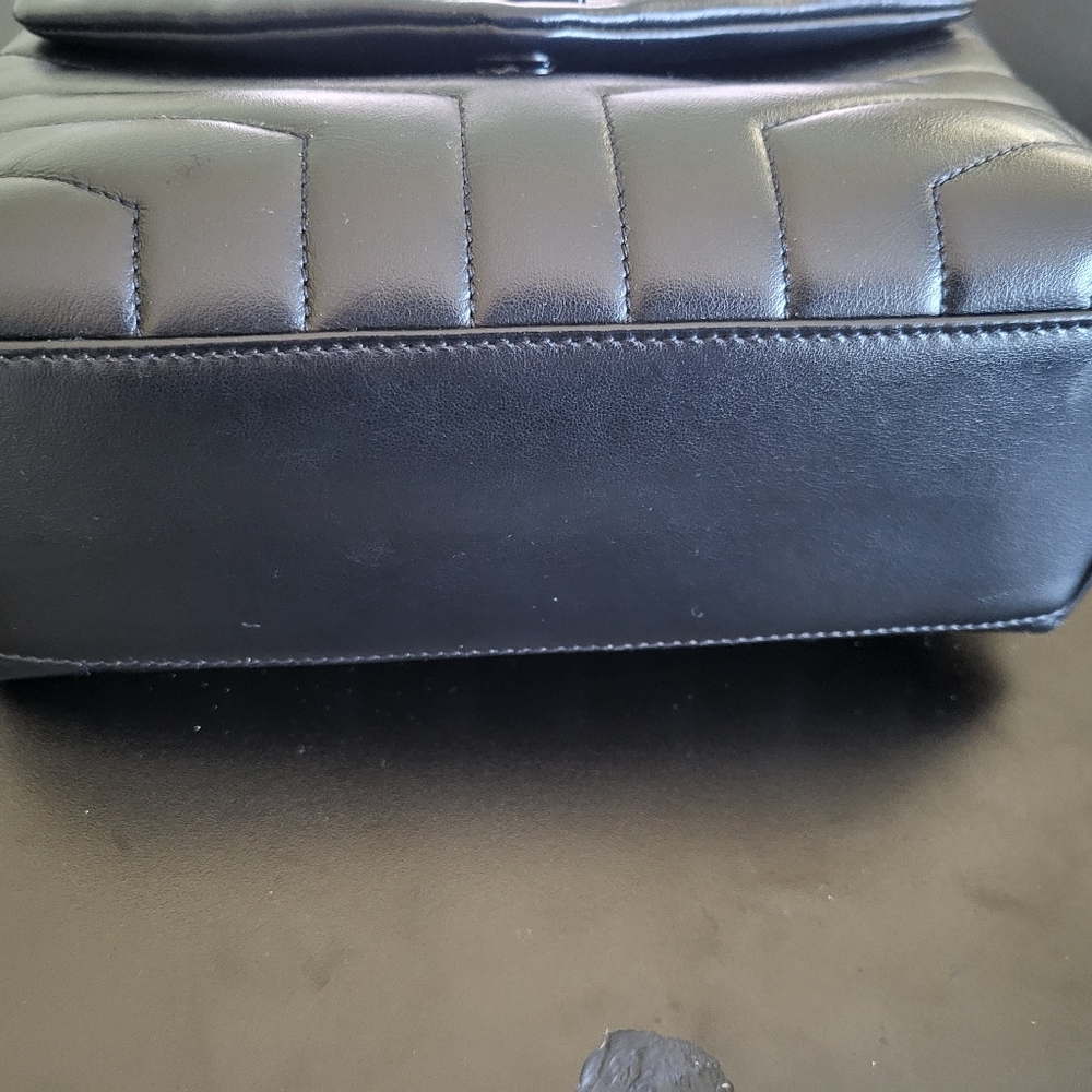 authentic ysl quilted leather Small lou lou Bag - Picture 9 of 16